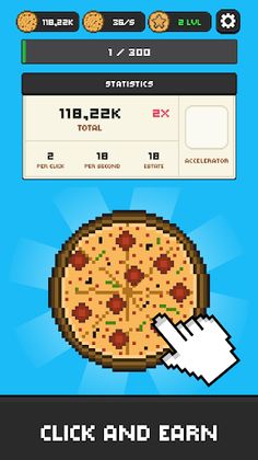 Pizza Clicker - Idle Game - Screenshot 1