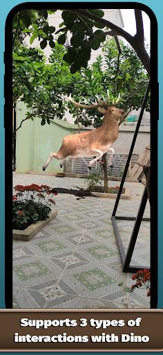 Dinosaur 3D AR Augmented Real - Screenshot 4