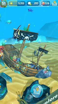 Rainbow Reef - 🐳🐠 Rescue Cha - Screenshot 1