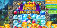 Jewels Treasures Match 3 Pro - Screenshot 4