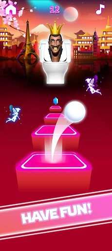 Skibidi Toilet Dop Tiles Hop - Screenshot 4