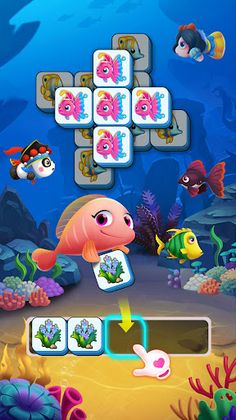 Tile Fish Match Puzzle Game - Screenshot 2