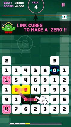 Zero Cube : Drag Number Puzzle - Screenshot 1