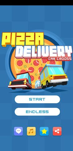 Pizza Delivery race 3D - Screenshot 1
