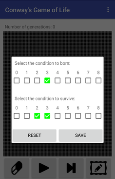 Conway's Game of Life - Screenshot 4