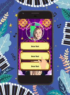 Nissa Sabyan Piano Tiles Game - Screenshot 2