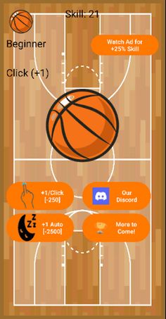 Idle Basketball Career - Screenshot 1