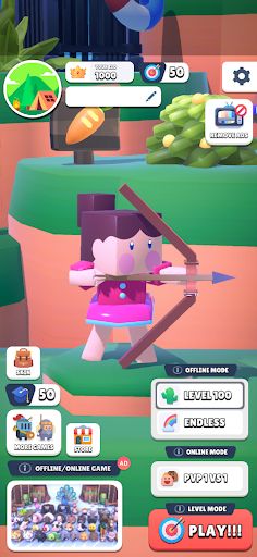 Casual Archer Online - Screenshot 1