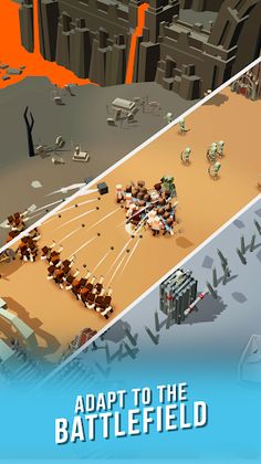 Brickwars - Idle strategy game - Screenshot 2