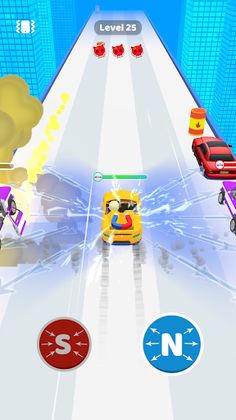 Magnet Car 3D - Screenshot 3