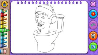 Toilet Monster Skibydi Paint - Screenshot 1