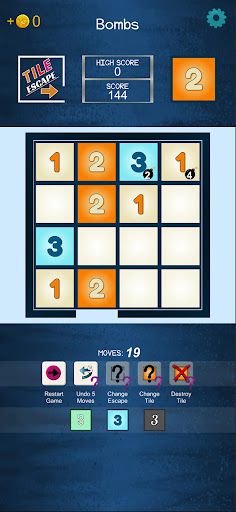 Tile Escape: 2048 Tile Game - Screenshot 1