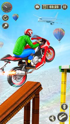 Bike Stunts Master Bike Games - Screenshot 2