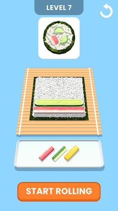 Sushi Art 3D - Screenshot 1