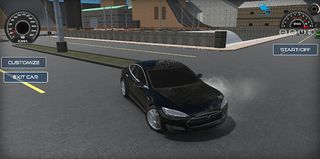 Tesla Car Game - Screenshot 1