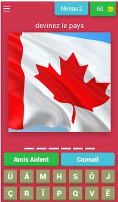 Devinez le drapeau du pays - Screenshot 3