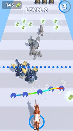 Monsters Vs Unicorns Fight - Screenshot 2