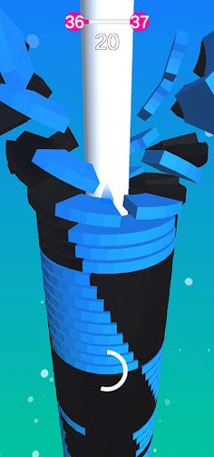 Helix Smash Blast 3D - Screenshot 1