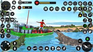 Scary Animal Crocodile Attack - Screenshot 2