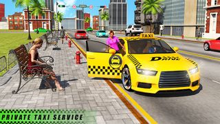 USA Taxi Car Driving: Car Game - Screenshot 2