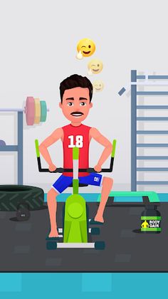 Muscle Workout Clicker-GymGame - Screenshot 2