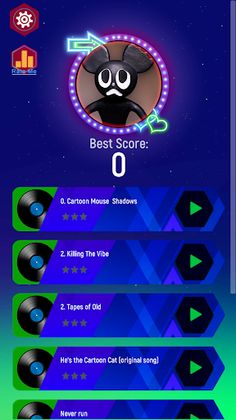 Cartoon Mouse - Beat Hop tiles - Screenshot 1