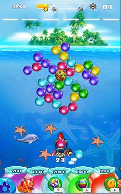 Dolphin Bubble Shooter 2 - Screenshot 2