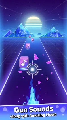 Beat Shot 3D - edm Bullet Rush - Screenshot 2