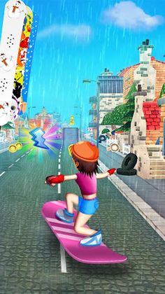 Jack Runner Hoverboards Rush - Screenshot 2