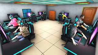 Internet Gaming Cafe Job Sim - Screenshot 1