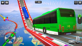 Stunt bus driving sim offroad - Screenshot 3