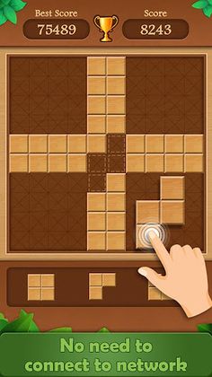 Wood Block Classic Puzzle - Screenshot 4