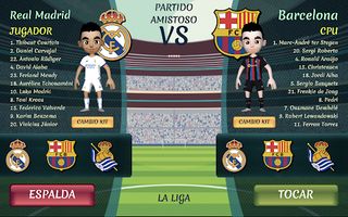 La Liga Juego De Football - Screenshot 1