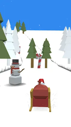 Xmas Santa Mad Sleigh Run - Screenshot 4