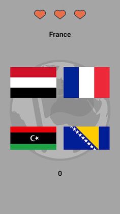 Flags Quiz. Guess the Country - Screenshot 1