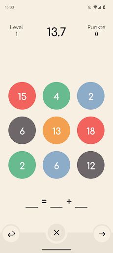 AddUp - Math puzzle game - Screenshot 2