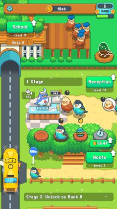Idle Birds City: Tycoon Game - Screenshot 1
