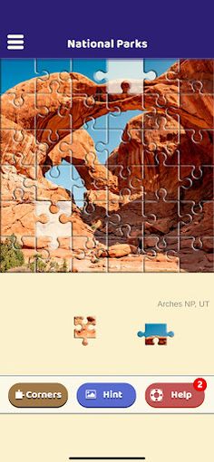 National Parks Puzzle - Screenshot 4