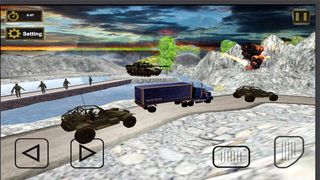 Massive Tank War Army Truck Si - Screenshot 2