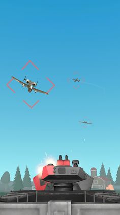 Air Defense: Airplane Shooting - Screenshot 1