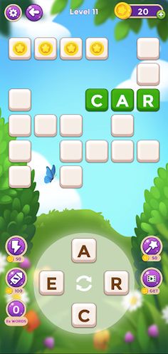 English Crossword :Word Game - Screenshot 3