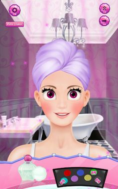 Braided Hair Salon Girl Game - Screenshot 4