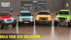 Offroad SUV Jeep Hill Driving - Screenshot 4
