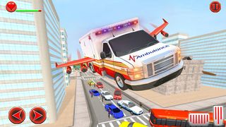 Flying Ambulance Rescue Game - Screenshot 2