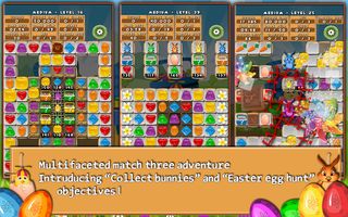 Bunny Drops - Match three - Screenshot 2