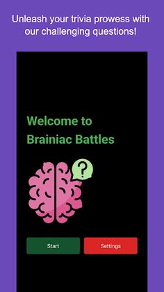 Brainiac Battles - Quiz Game - Screenshot 1