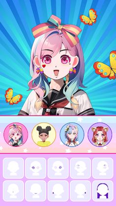 Anime Avatar Dressup ASMR - Screenshot 2