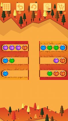 Sort Ball Puzzle. Bug Hole's - Screenshot 2