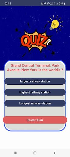 Quiz App - Screenshot 1