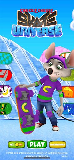 Chuck E.'s Skate Universe - Screenshot 1